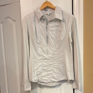Cabi 142 About Town Half Zip Shirt